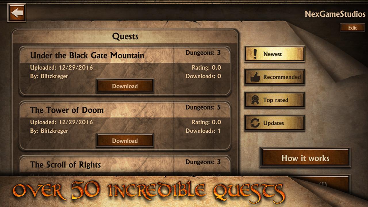 اسکرین شات 6 بازی Arcane Quest HD