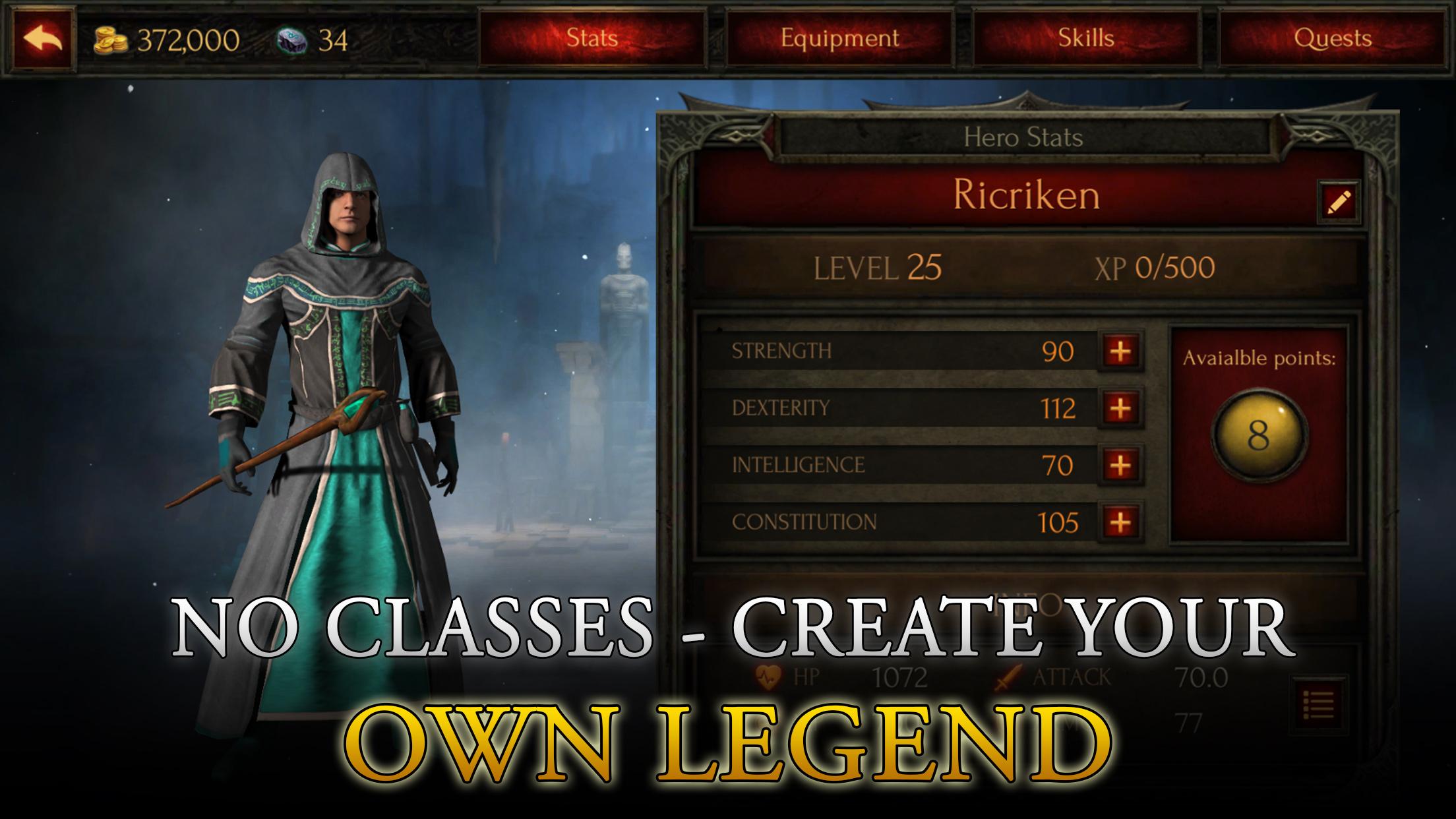 اسکرین شات 3 بازی Arcane Quest Legends Offline