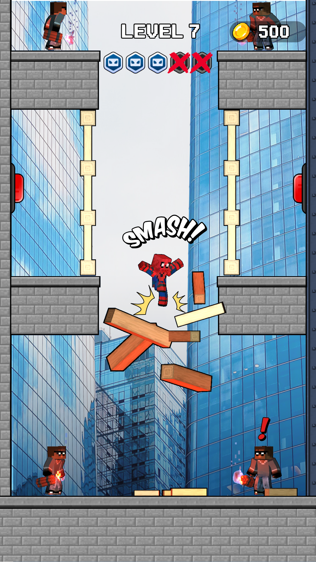 اسکرین شات 6 بازی Mr Spider Hero Shooting Puzzle