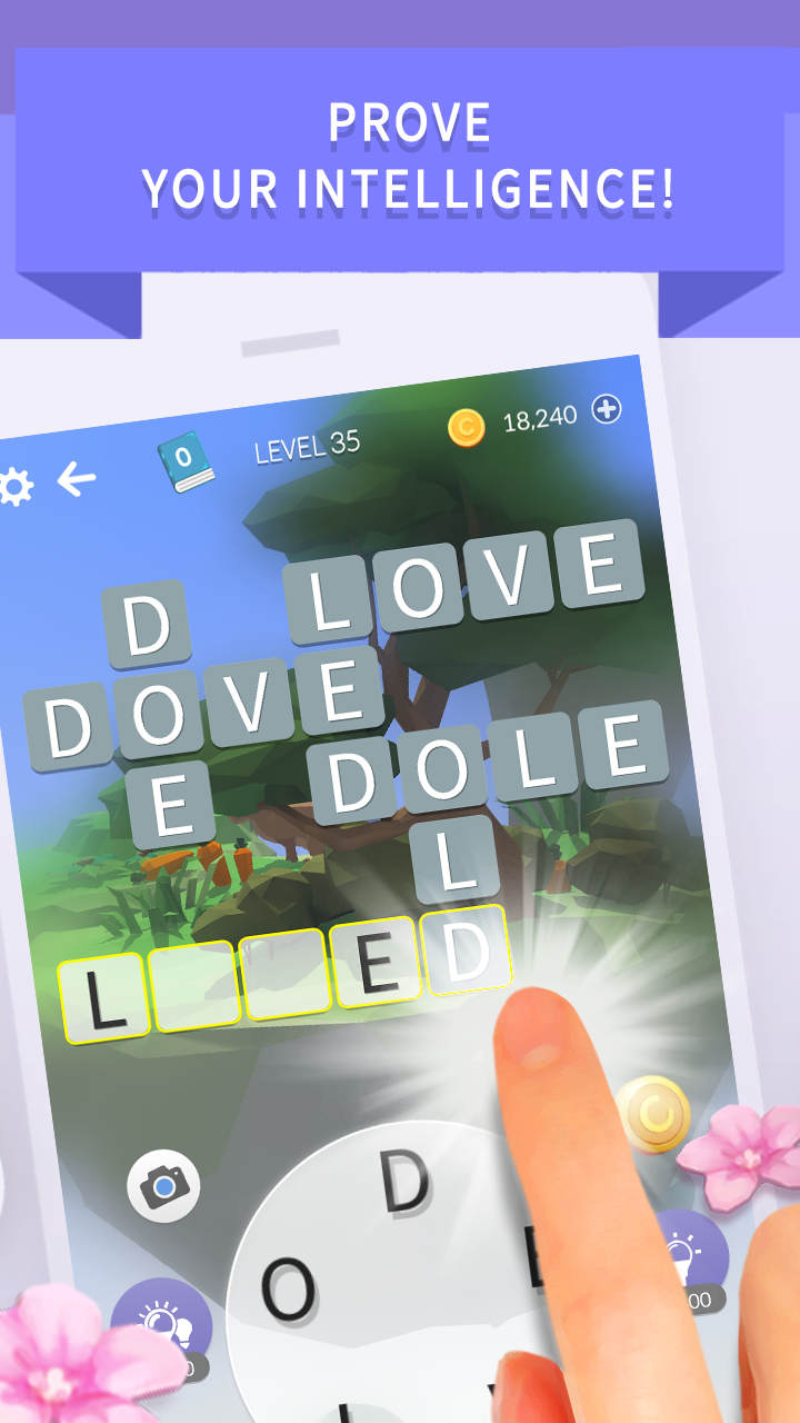 اسکرین شات 3 بازی Word Land 3D