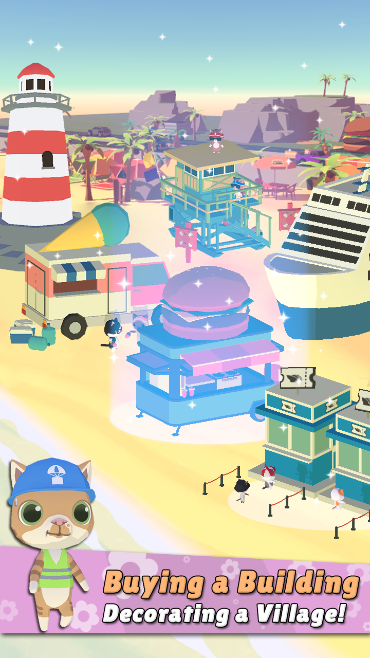 اسکرین شات 8 بازی Cat Fishing Village