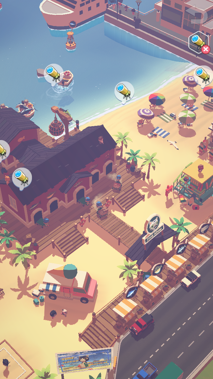 اسکرین شات 4 بازی Cat Fishing Village