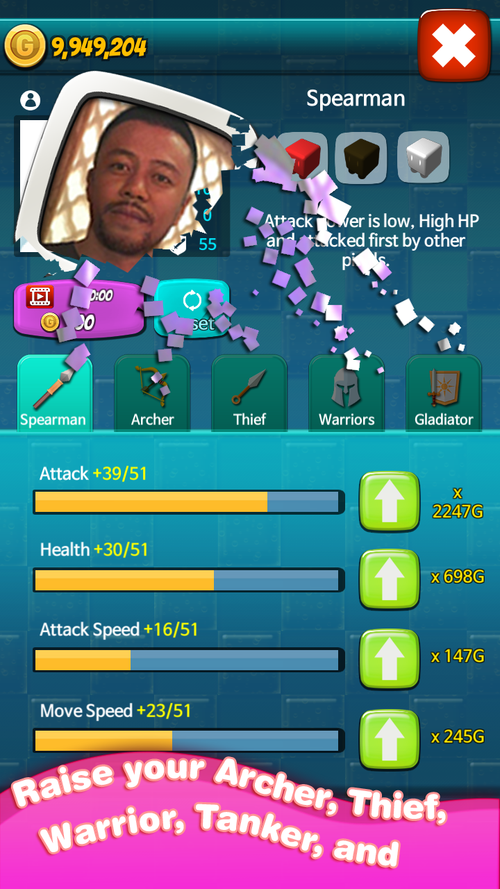 اسکرین شات 7 بازی Pixel War : Battle