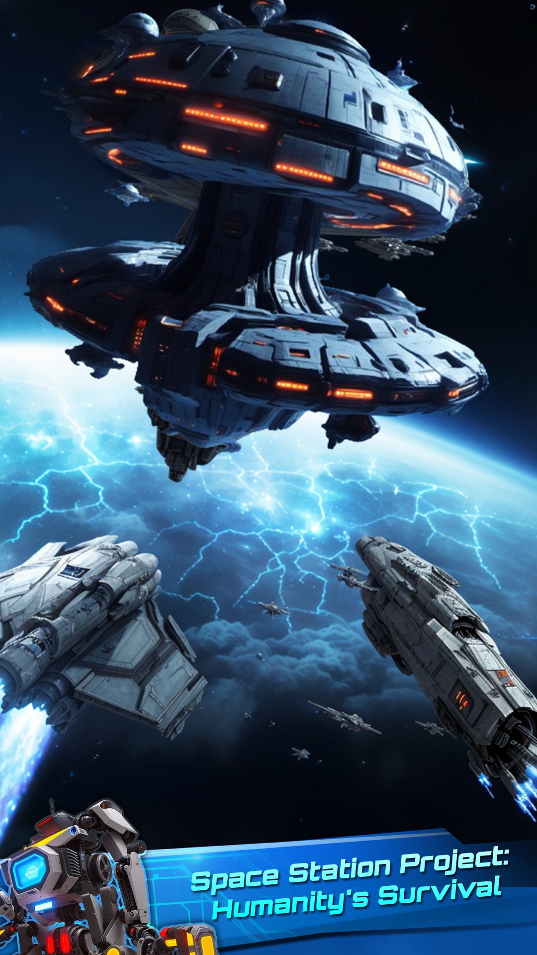 اسکرین شات 1 بازی Newspace : idle Tycoon