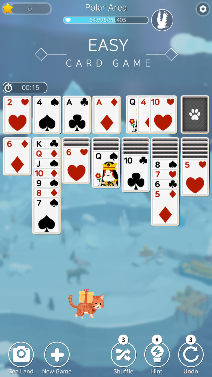 اسکرین شات 5 بازی Solitaire : Planet Zoo