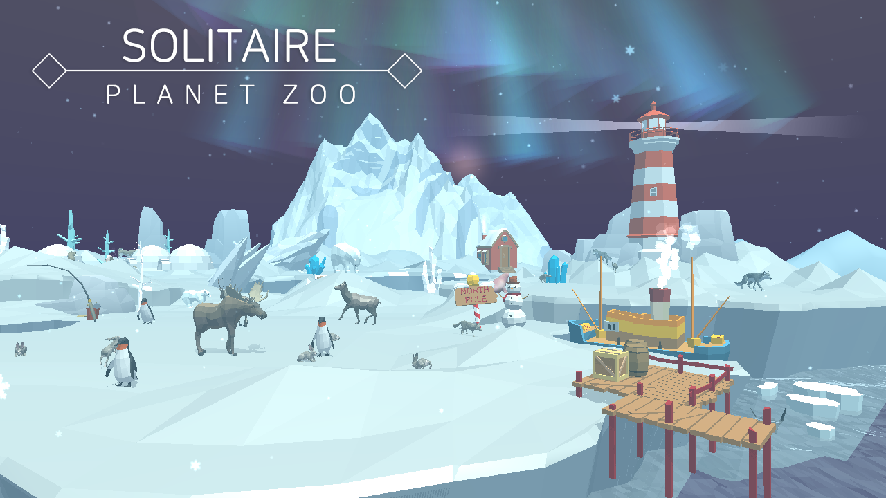 اسکرین شات 4 بازی Solitaire : Planet Zoo