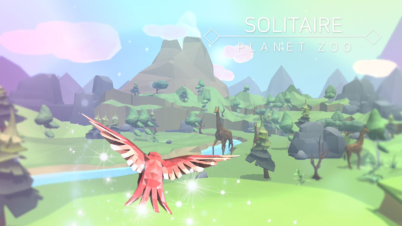 اسکرین شات 2 بازی Solitaire : Planet Zoo