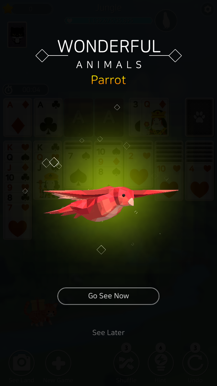 اسکرین شات 7 بازی Solitaire : Planet Zoo
