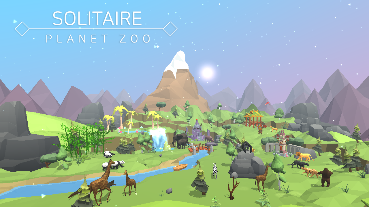 اسکرین شات 8 بازی Solitaire : Planet Zoo