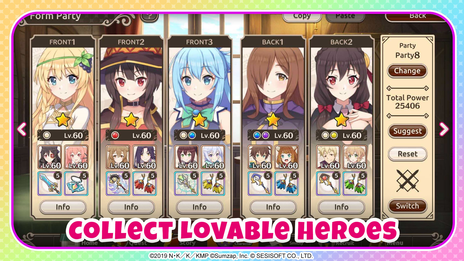 اسکرین شات 4 بازی KonoSuba: Fantastic Days
