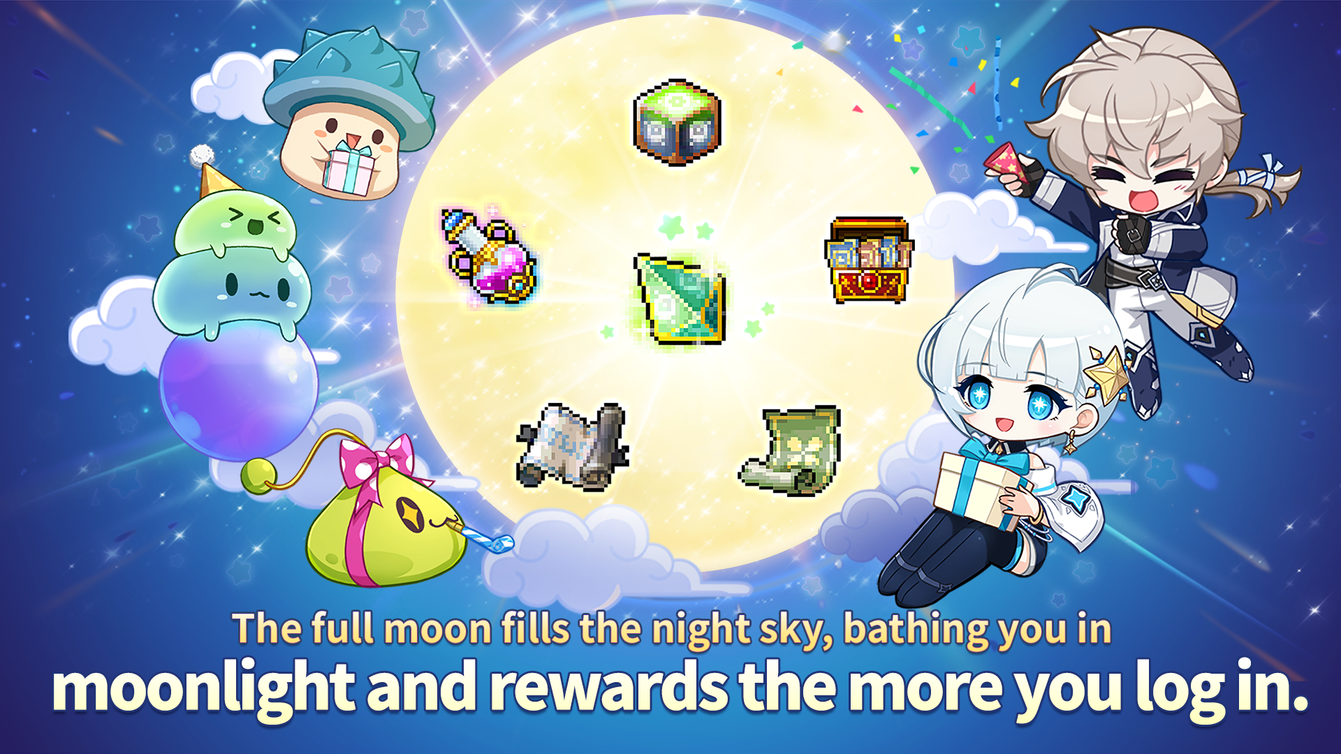 اسکرین شات 1 بازی MapleStory M - Fantasy MMORPG