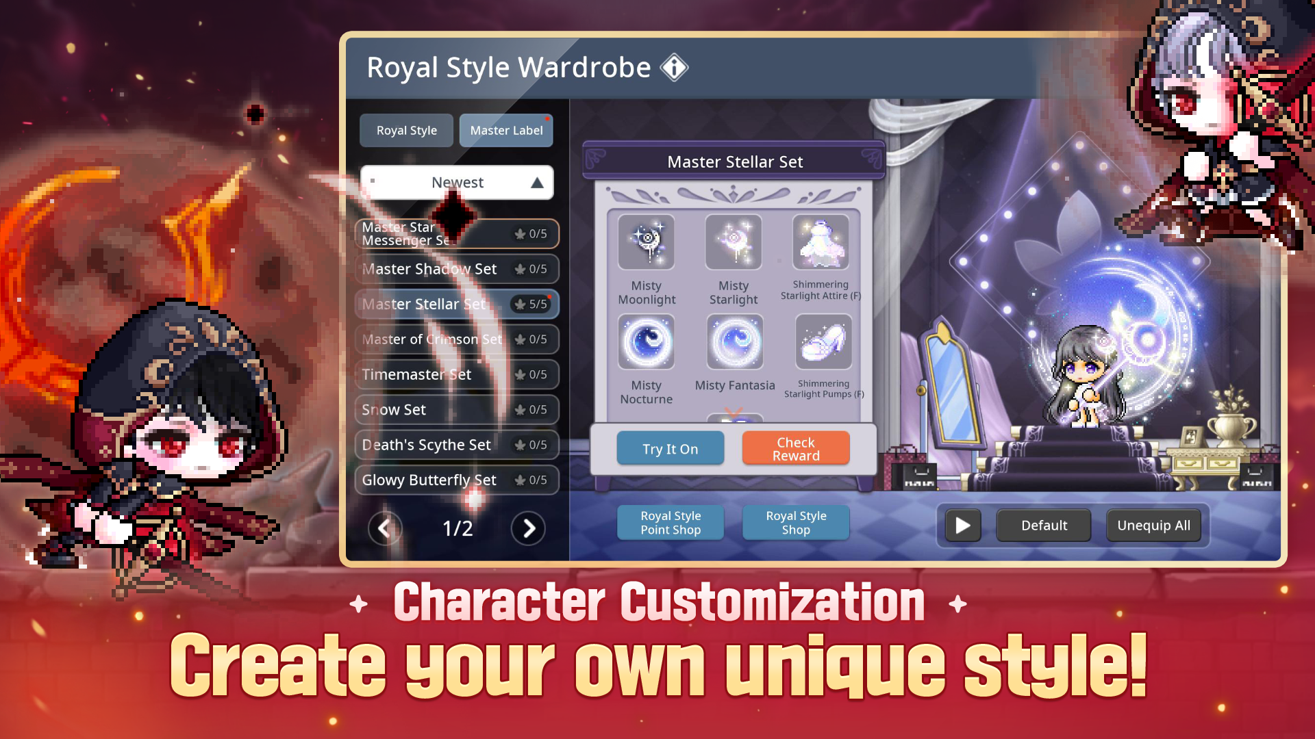 اسکرین شات 5 بازی MapleStory M - Fantasy MMORPG