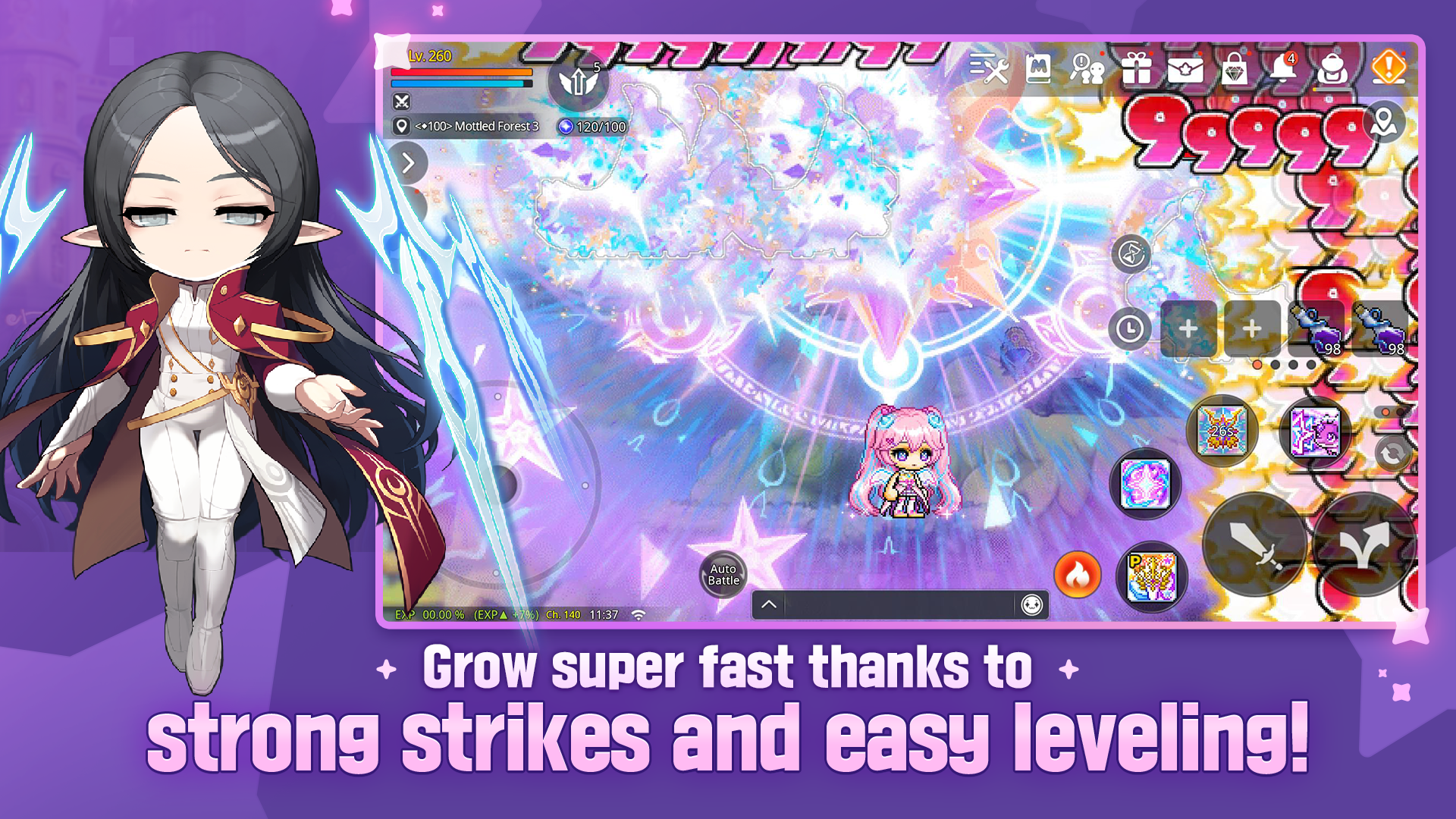اسکرین شات 2 بازی MapleStory M - Fantasy MMORPG
