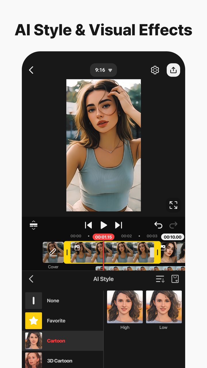 اسکرین شات 3 برنامه kinemaster