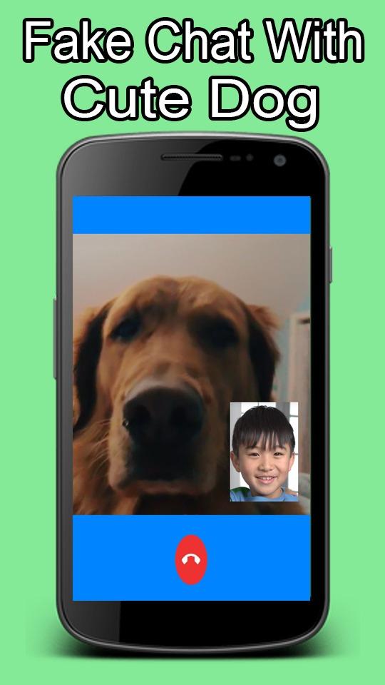 اسکرین شات 2 برنامه Cute Dog Prank Call - Fake Cal