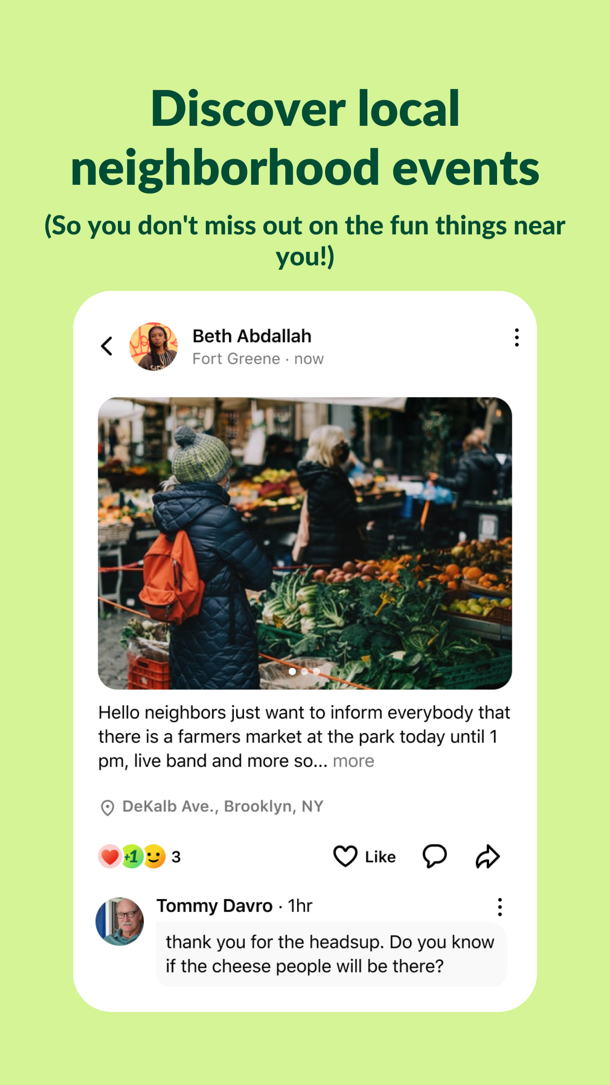 اسکرین شات 5 برنامه Nextdoor: Neighborhood network
