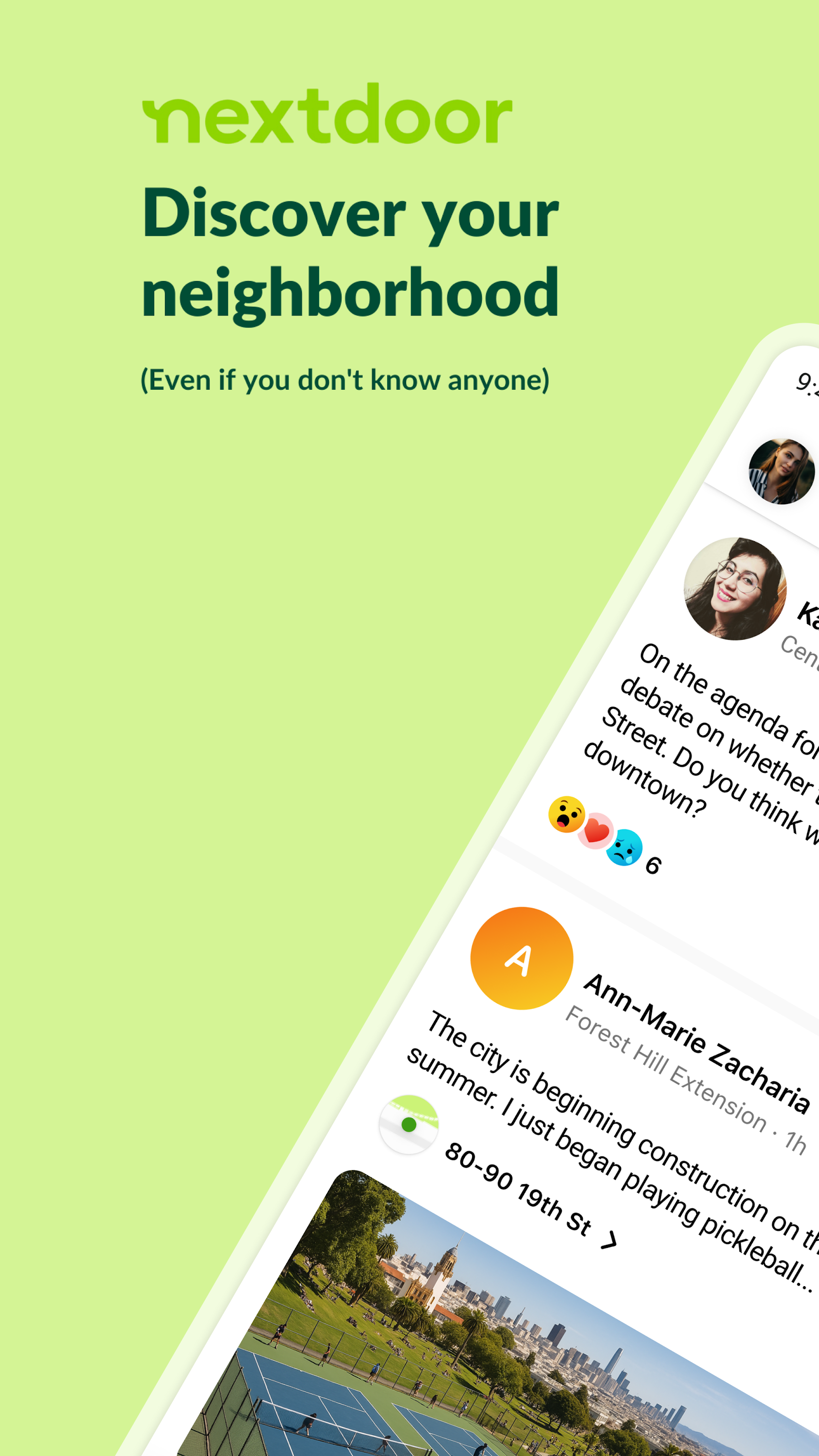 اسکرین شات 1 برنامه Nextdoor: Neighborhood network