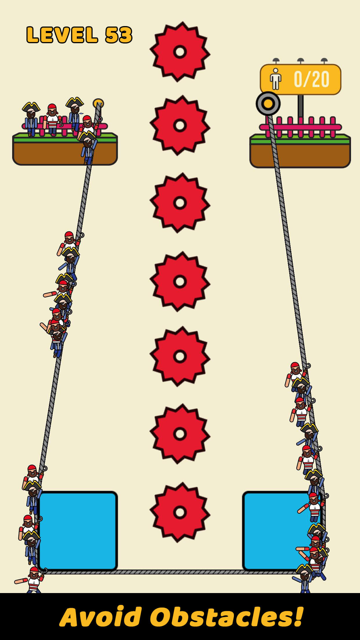 اسکرین شات 4 بازی Rope Rescue! - Unique Puzzle