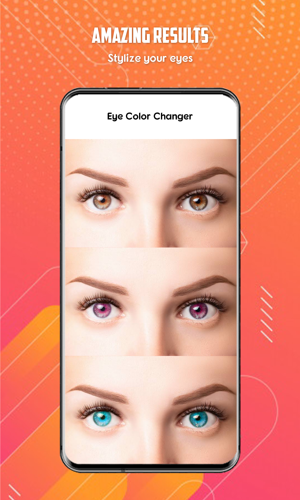 اسکرین شات 5 برنامه Eye Color Changer