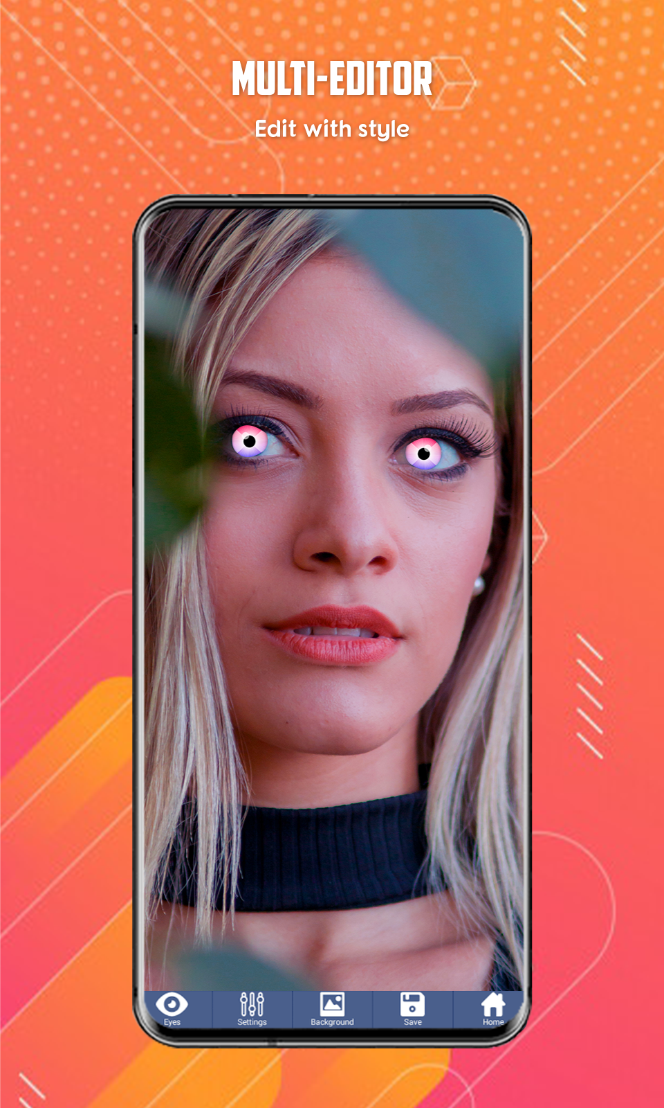 اسکرین شات 8 برنامه Eye Color Changer