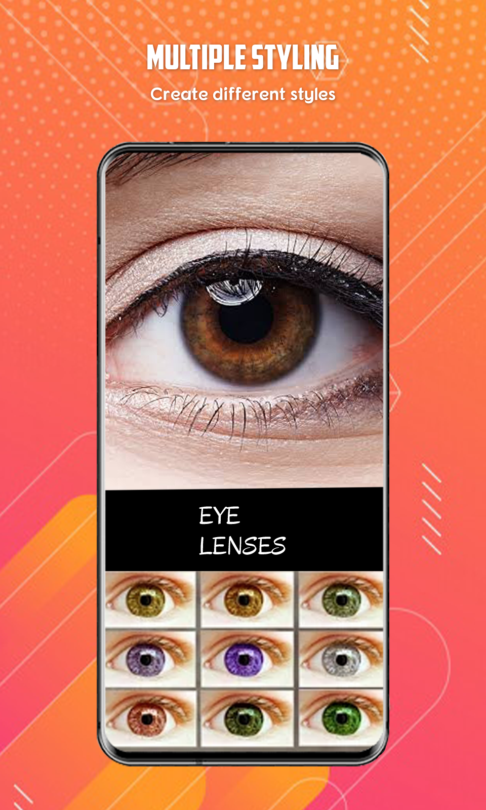 اسکرین شات 1 برنامه Eye Color Changer