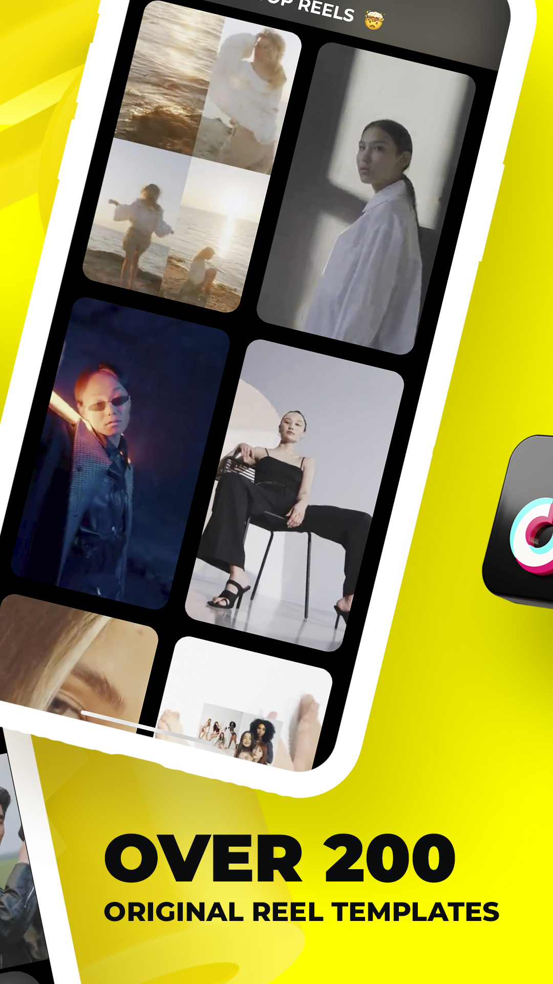 اسکرین شات 2 برنامه Reelsapp video trends