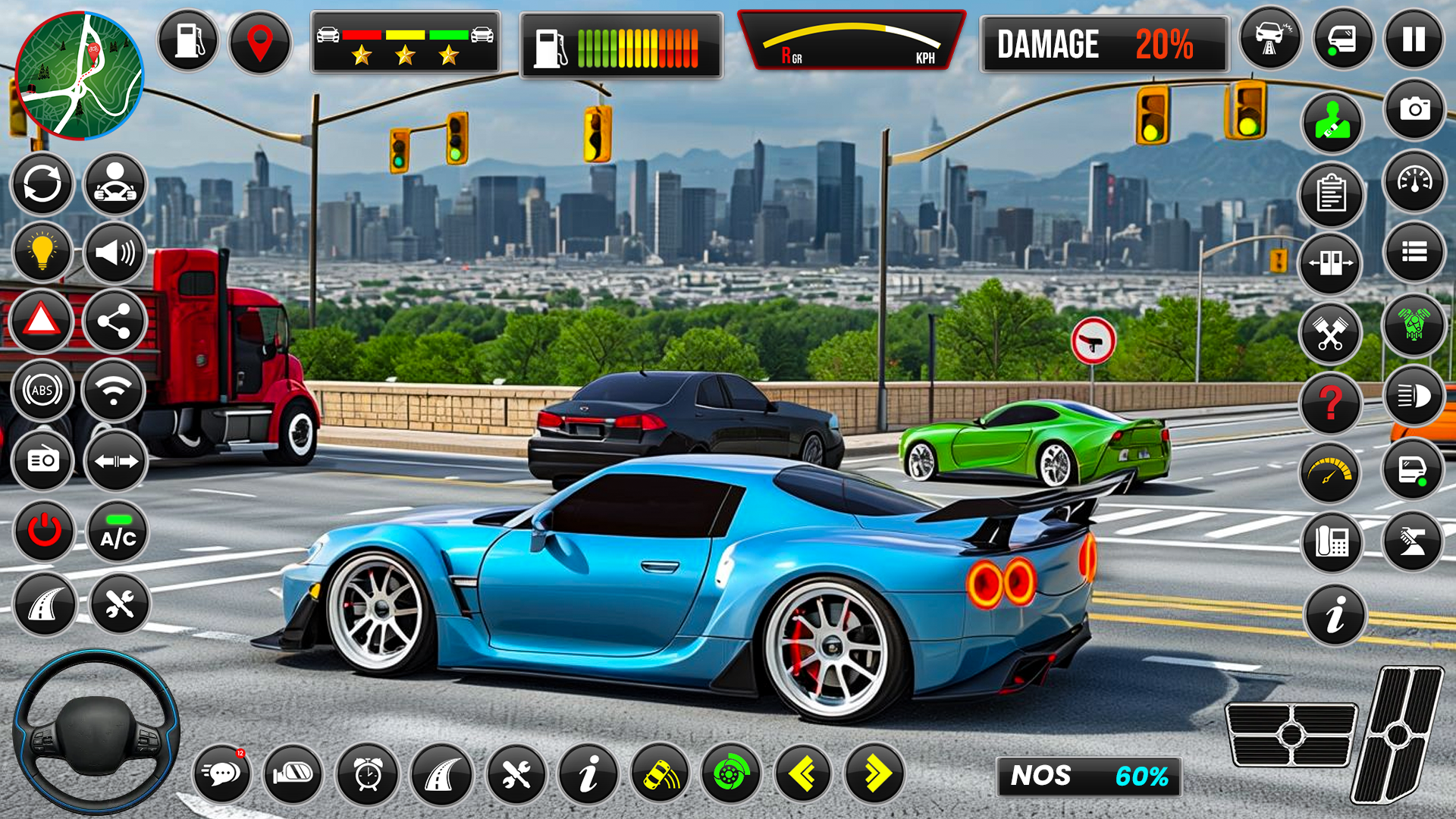 اسکرین شات 3 بازی Car Driving Master: Car Games