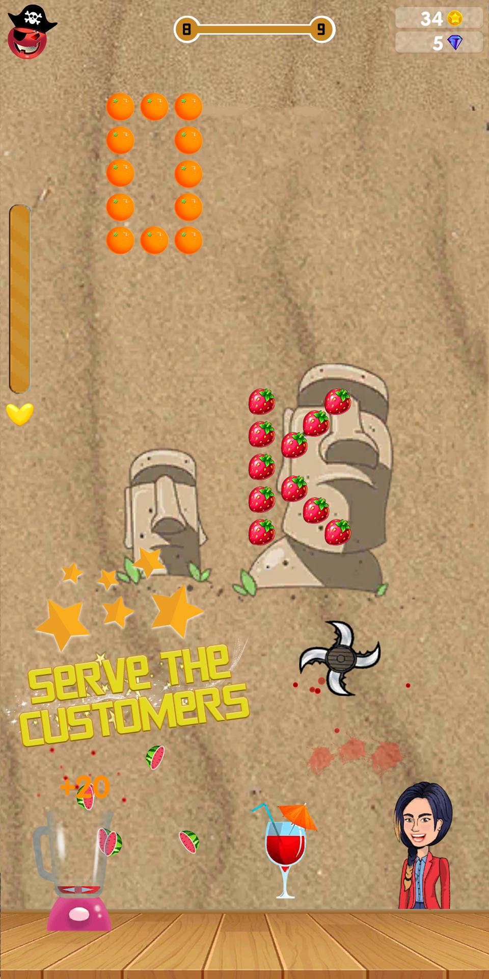 اسکرین شات 3 بازی Fruit Slicing Games- Fun Games