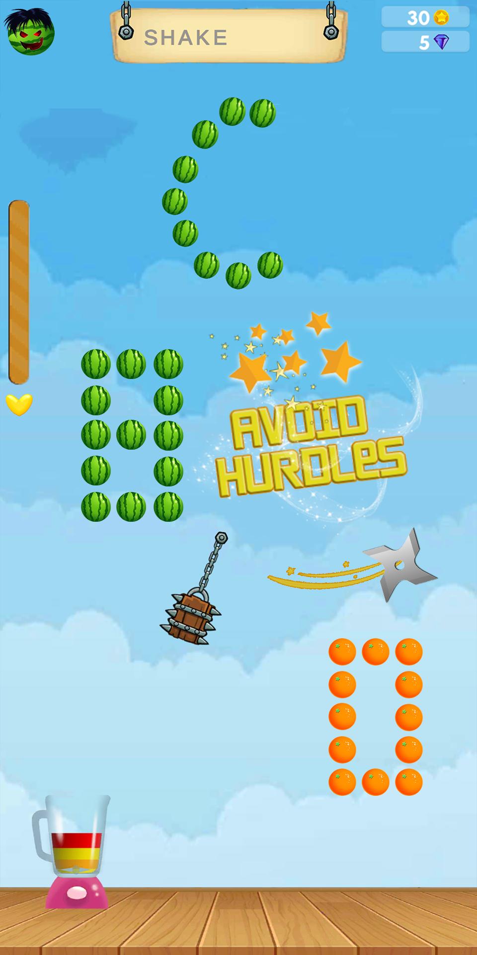 اسکرین شات 1 بازی Fruit Slicing Games- Fun Games