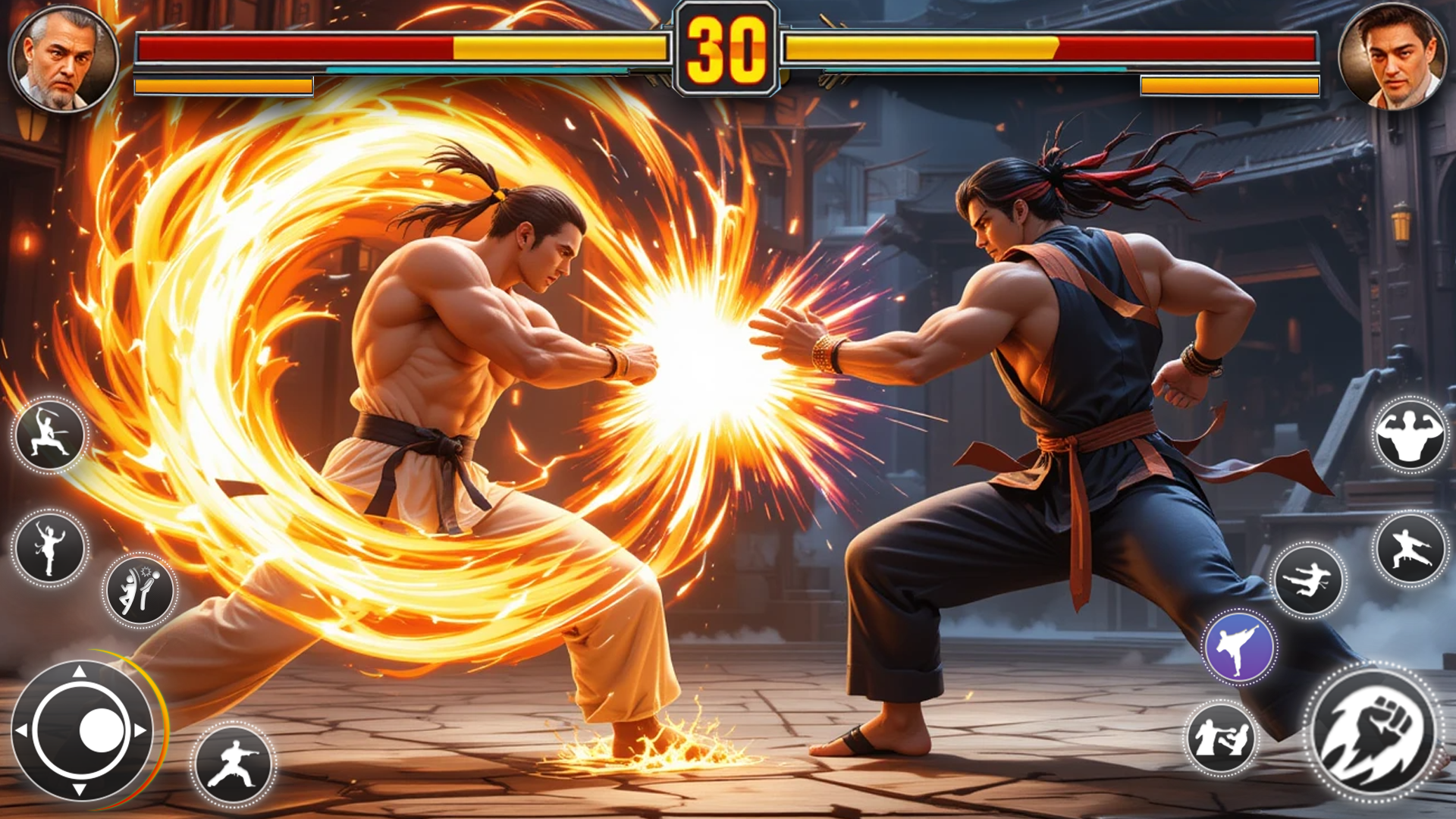 اسکرین شات 5 بازی Kung Fu GYM: Fighting Games