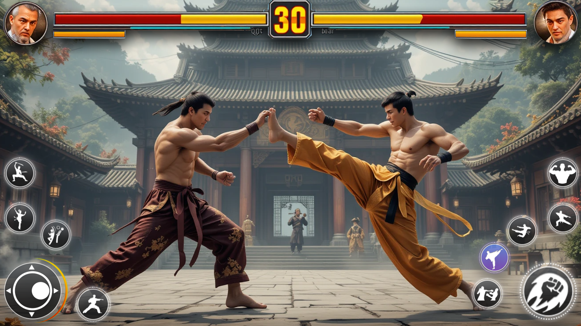 اسکرین شات 4 بازی Kung Fu GYM: Fighting Games