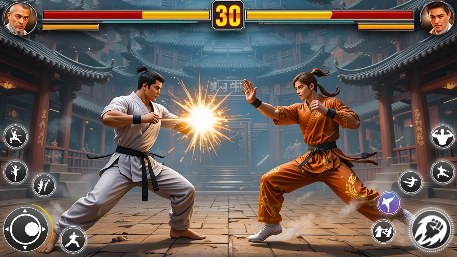 اسکرین شات 2 بازی Kung Fu GYM: Fighting Games