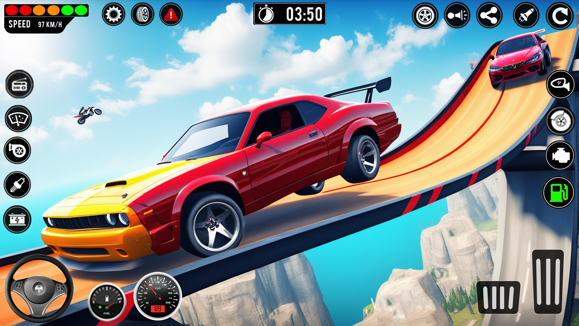 اسکرین شات 5 بازی Car Race: Car Stunts Driving