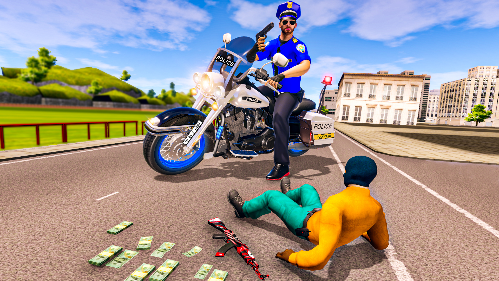 اسکرین شات 1 بازی Police Simulator Cop Games 3D