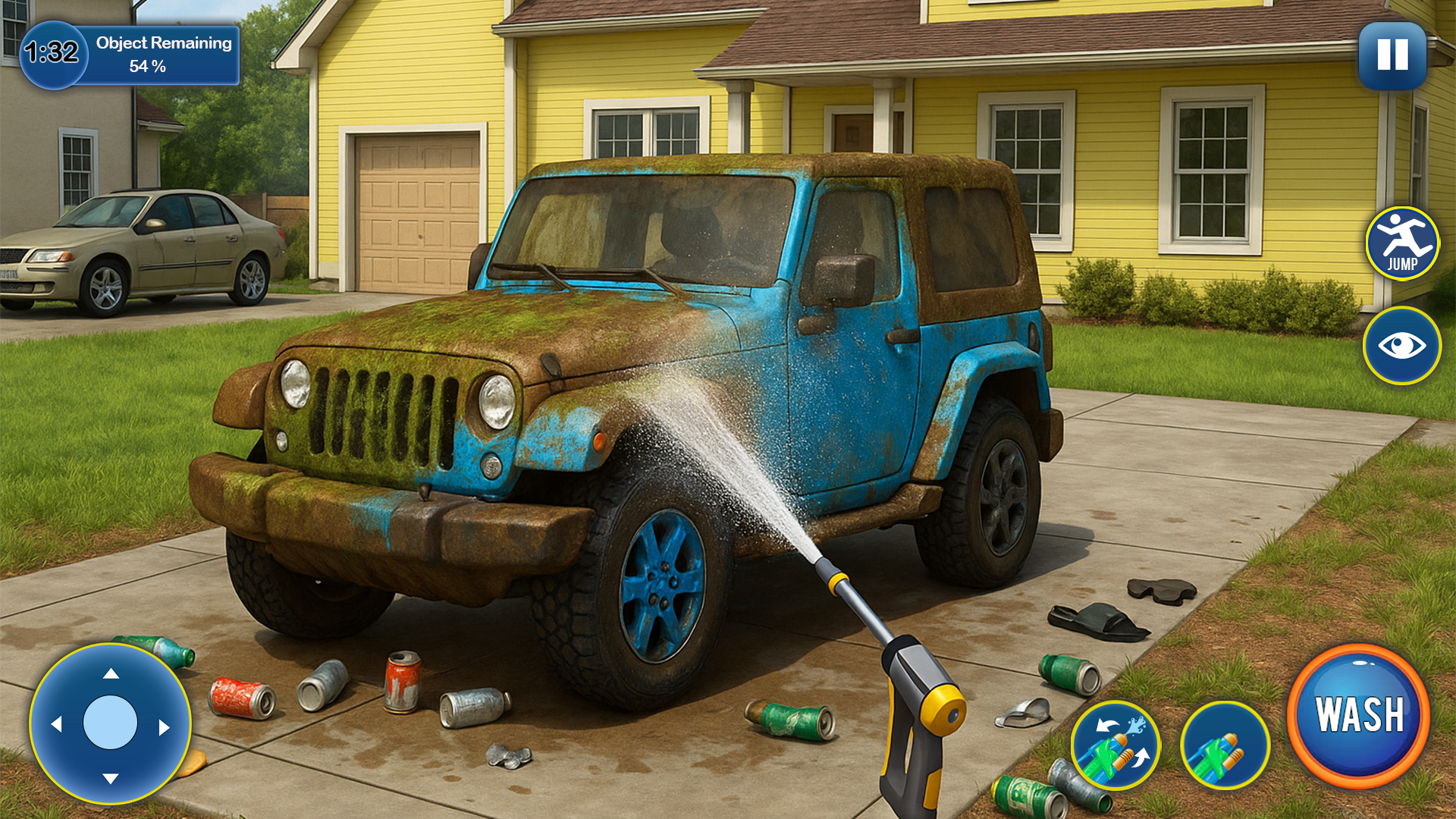 اسکرین شات 1 بازی Car Wash Game: Car Makeover