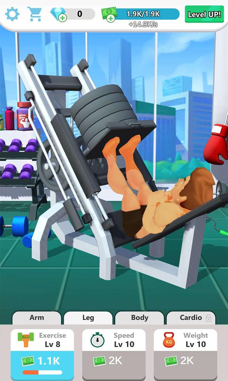 اسکرین شات 3 بازی Muscle Tycoon 3D: MMA Boxing