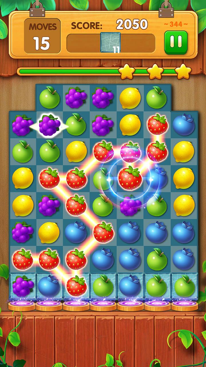 اسکرین شات 1 بازی Fruit Burst