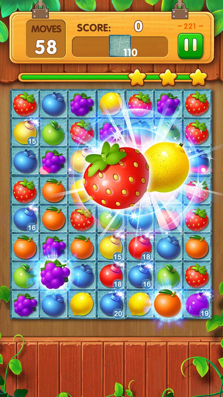 اسکرین شات 2 بازی Fruit Burst