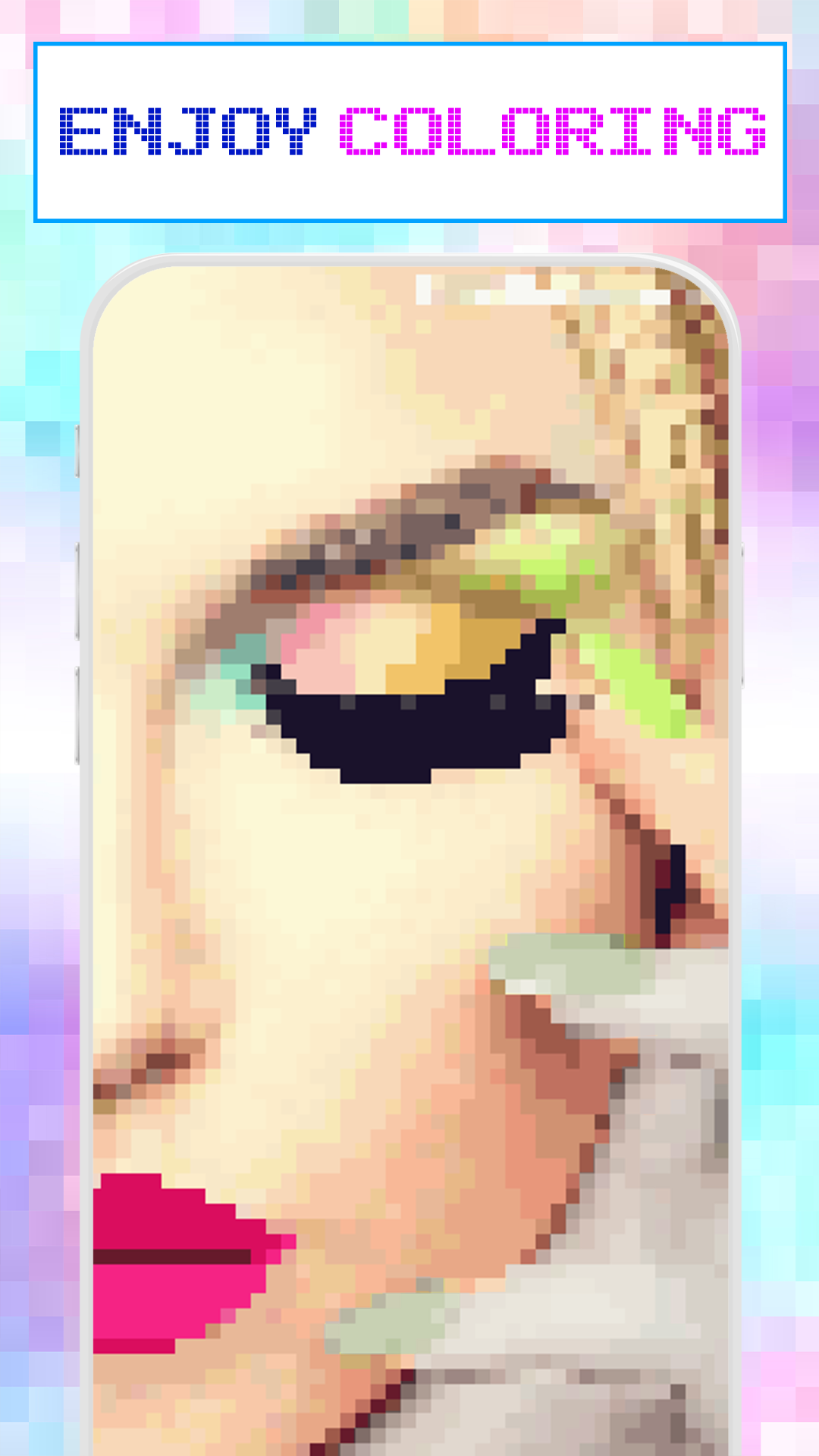 اسکرین شات 6 برنامه Pixel Art Book Paint By Number