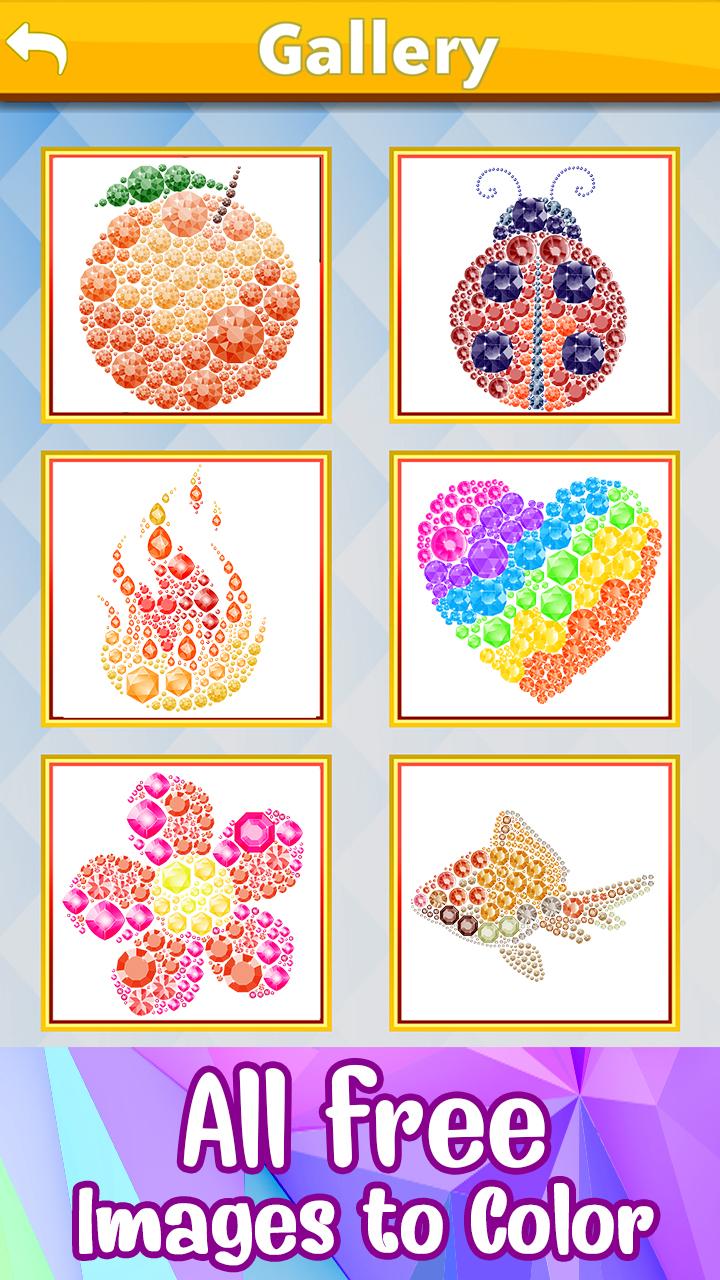 اسکرین شات 1 برنامه Diamond Art Color by Number