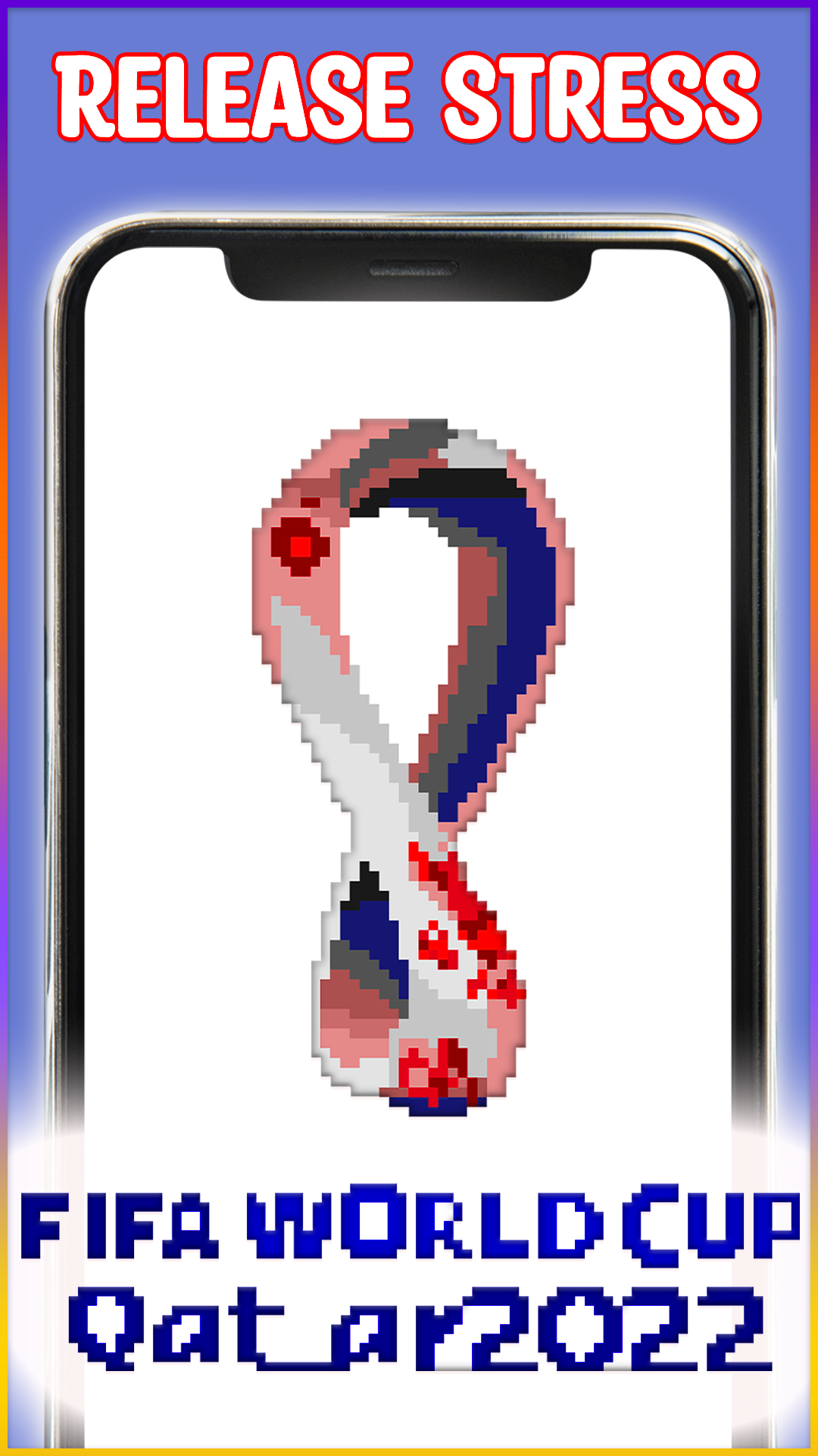 اسکرین شات 4 برنامه Football Pixel Art Coloring