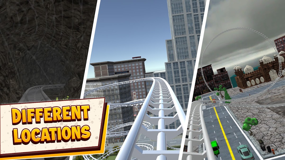 اسکرین شات 8 بازی VR Roller Coaster Crazy Rider