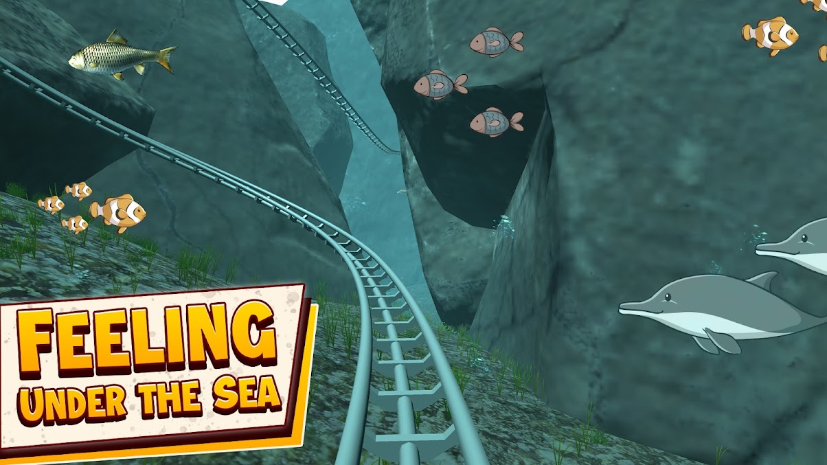 اسکرین شات 6 بازی VR Roller Coaster Crazy Rider