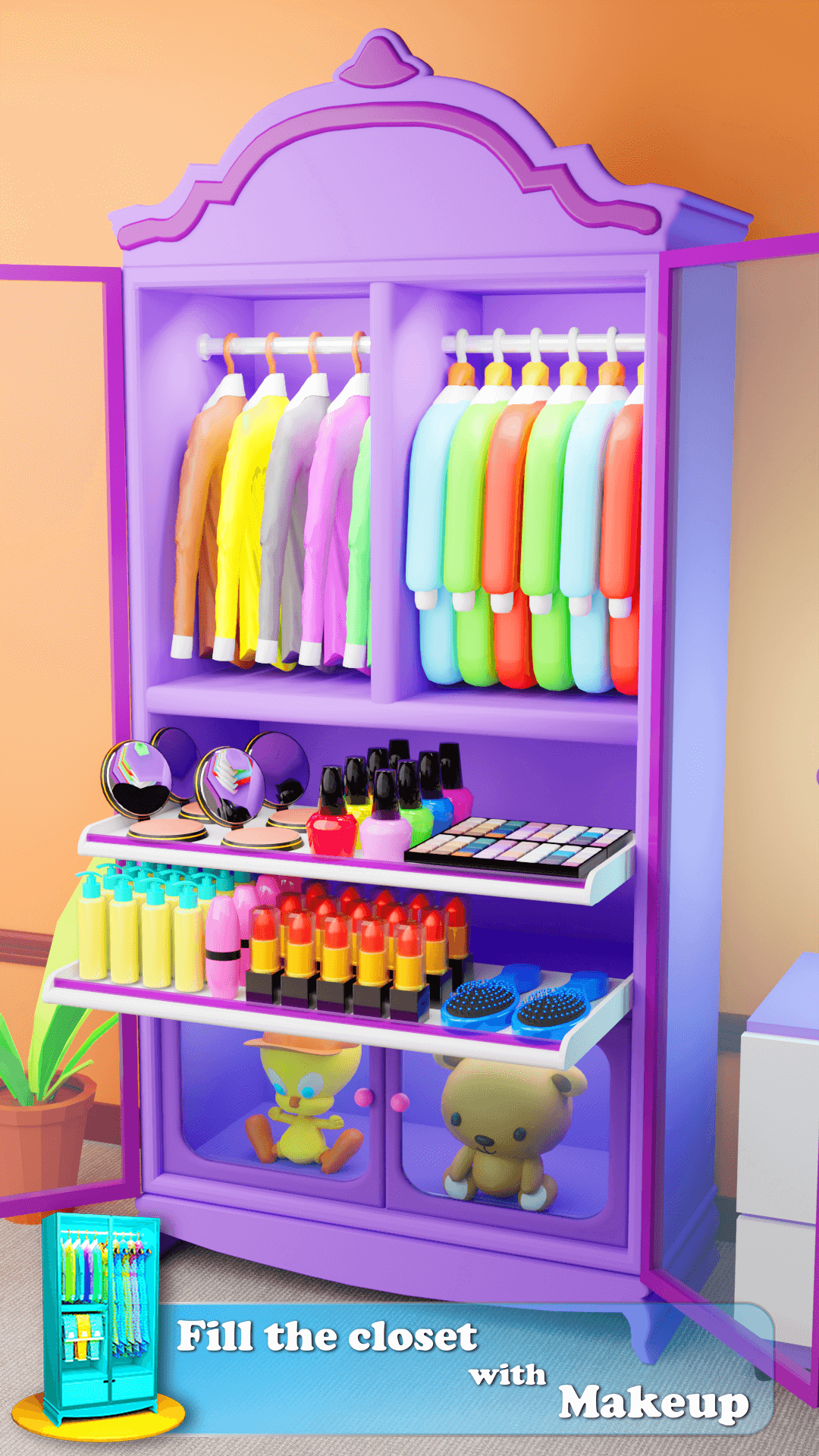 اسکرین شات 6 بازی Fill The Closet Organizer Game