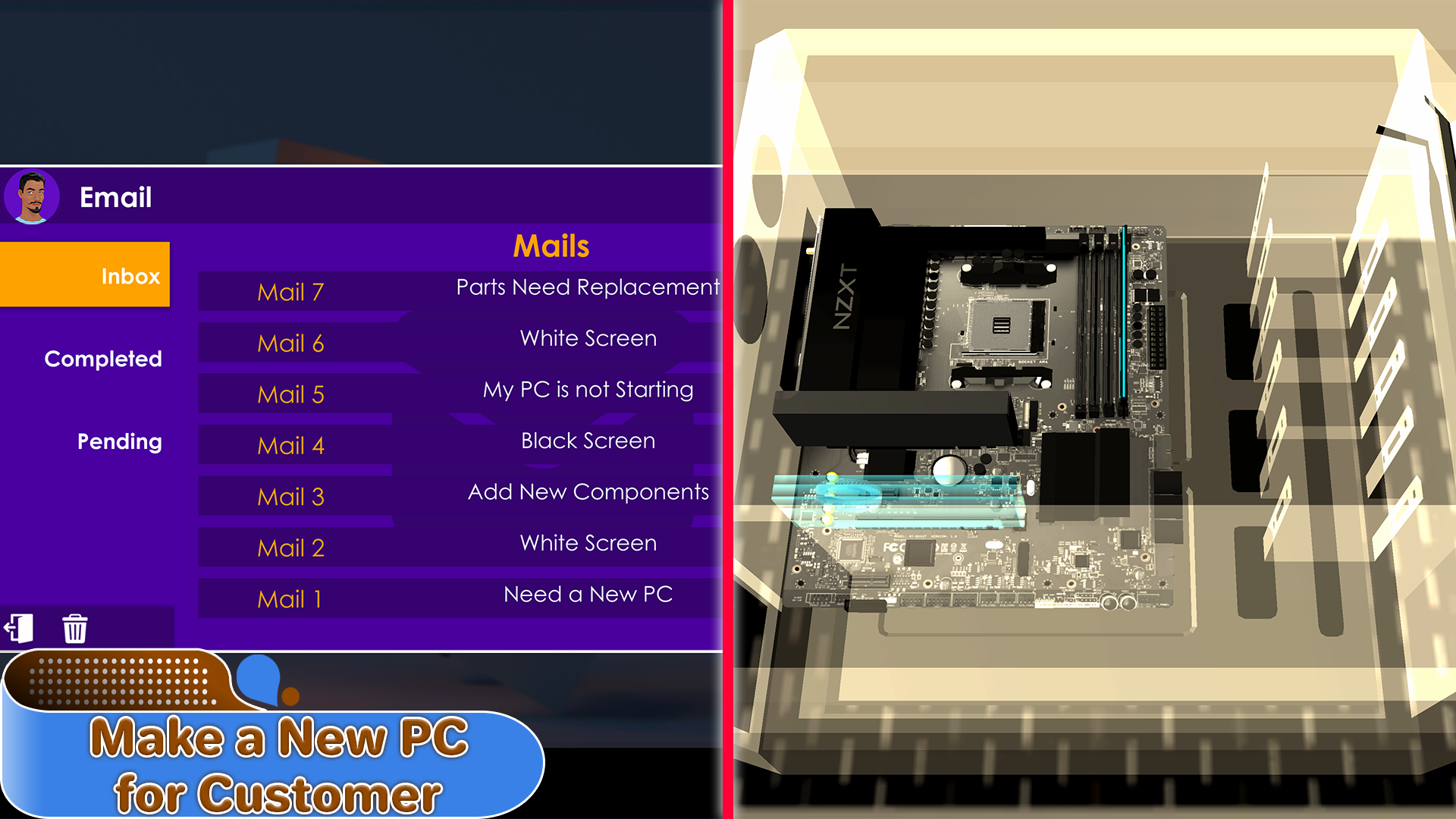 اسکرین شات 6 بازی PC Builder 3D - PC Simulator