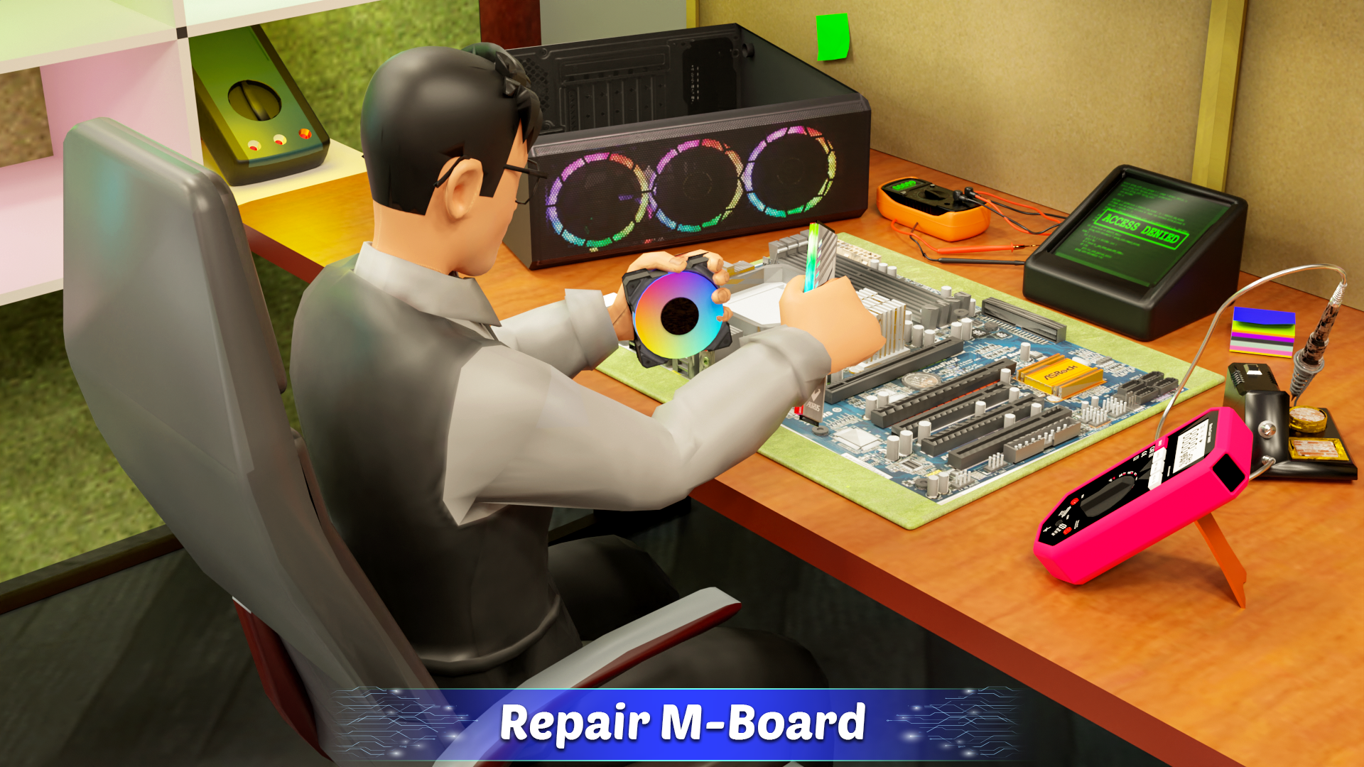 اسکرین شات 5 بازی PC Building Simulator 3D