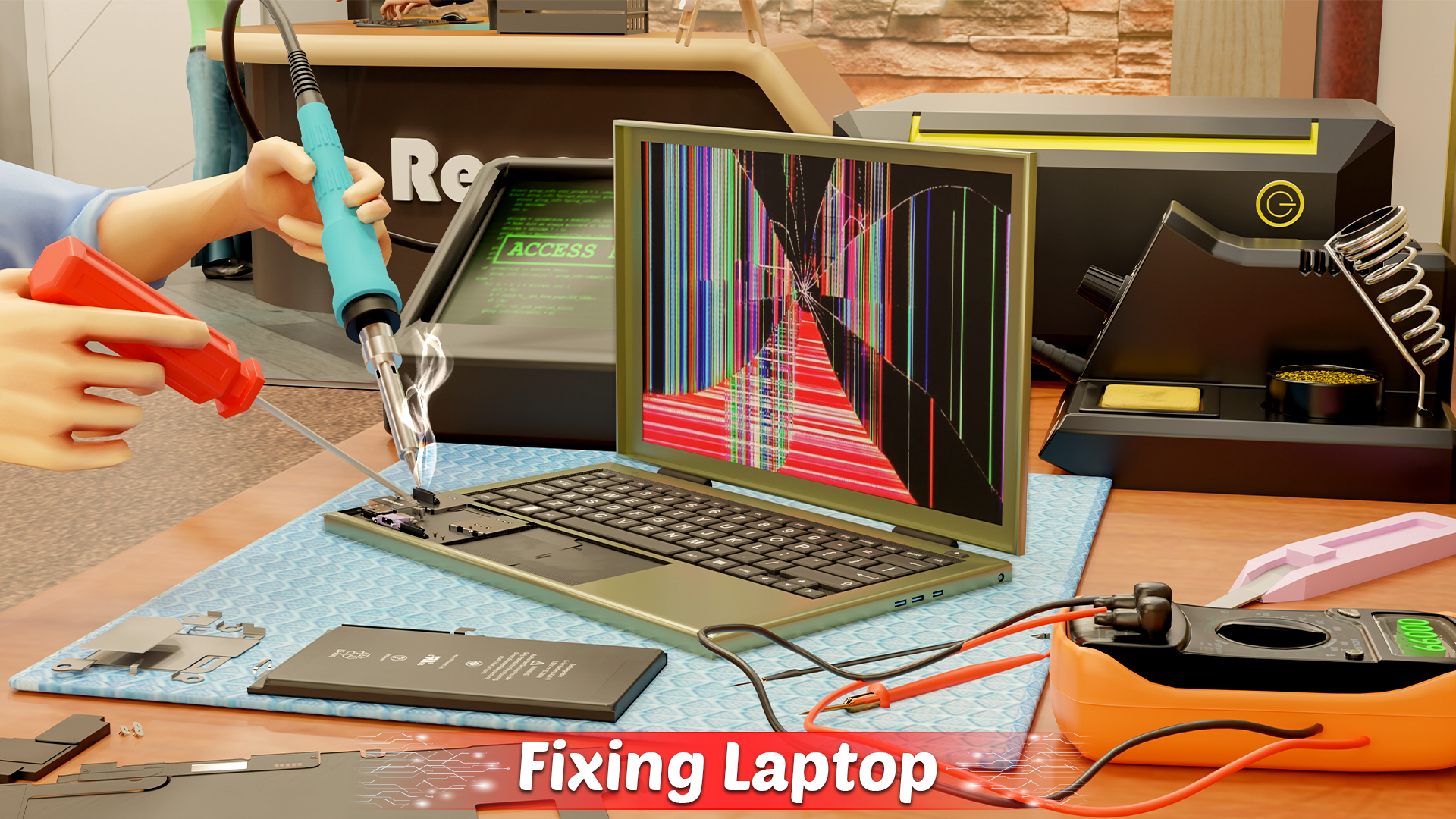 اسکرین شات 1 بازی PC Building Simulator 3D