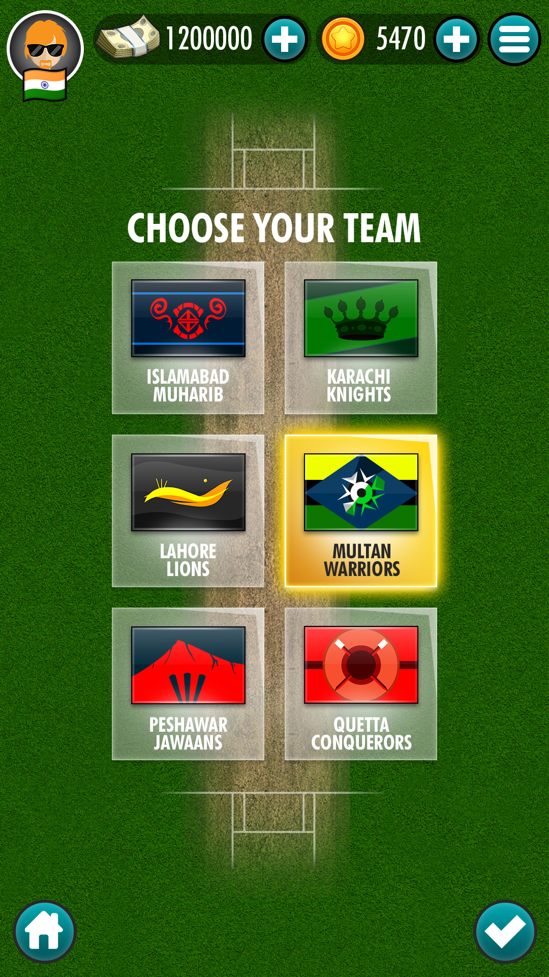 اسکرین شات 6 بازی Ludo Cricket Clash™