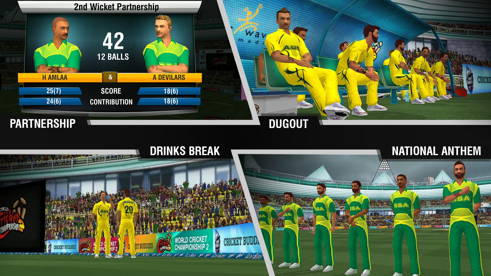 اسکرین شات 8 بازی World Cricket Championship 2