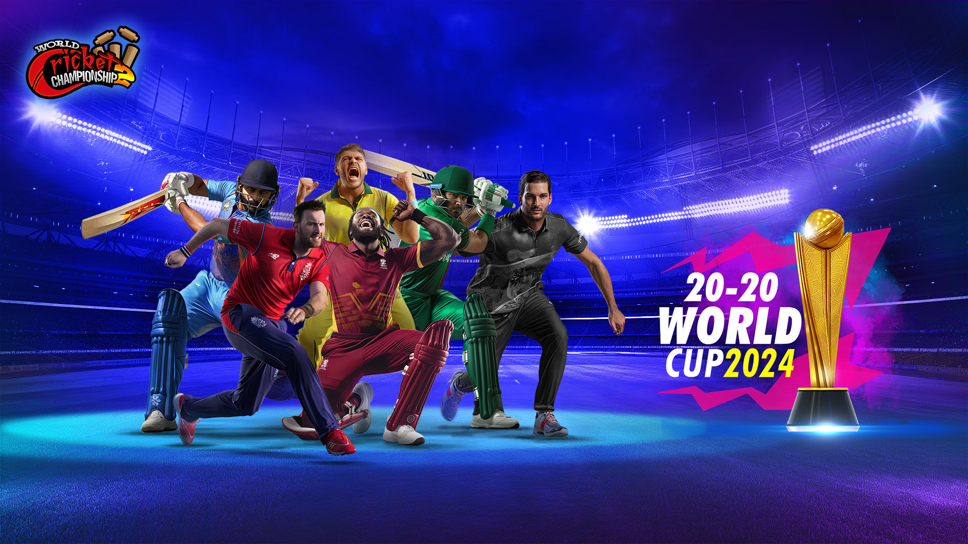 اسکرین شات 1 بازی World Cricket Championship 2